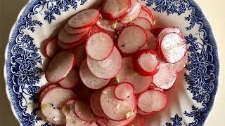 Radishes salad recipe [upl. by Aiyekal]