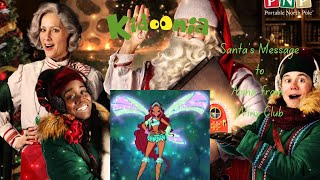 Toono This Weekend 25 Days of Christmas 2024 Santas Message to Aisha from Winx Club [upl. by Ermentrude]