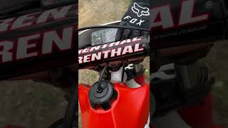 Vid of the new husqvarna 250 coming soon music honda husqvarna shorts fyp dualsport dirtbike [upl. by Ominoreg]