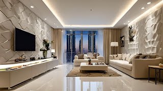 300 Modern Living Room Designs 2024 Home Interior Design Ideas Living Room Wall Decorating Ideas p5 [upl. by Enuj]