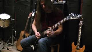 Nikita Andriyanov Kalevala  Token of Time guitar solo Ensiferum [upl. by Ikceb]