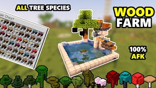 Best Tree  Wood Farm for Minecraft 120  15000 Items per hour  ianxofour [upl. by Naired199]