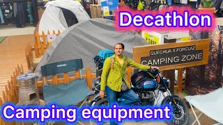 Decathlon Details of camping equipment required for camping decathlon camping [upl. by Camella]