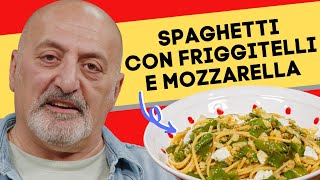 Spaghetti con friggitelli e mozzarella [upl. by Nrubyar284]