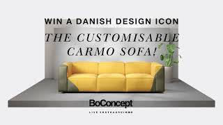 BoConcept WIN Customisable Carmo Sofa [upl. by Chapell]