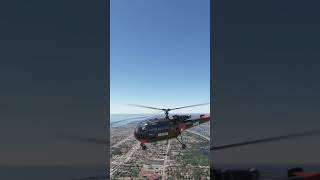 Flying The Alouette III Helicopter MSFS [upl. by Purington]