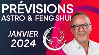 Prévisions Astrologiques amp Feng Shui  Janvier 2024  Mois du Buffle de Bois 乙丑 [upl. by Richia]