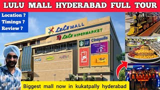 Lulu mall hyderabad  Lulu mall hyderabad full tour  information  Hyderabad lulu mall kukatpally [upl. by Dilaw]