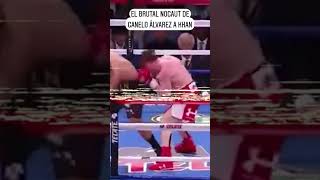 El brutal nocaut de Canelo a Khan boxing [upl. by Lesiram]