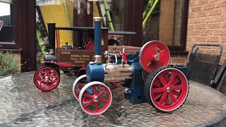 Wilesco Traction Engine Steam Roller amp Steam Lorry [upl. by Nniuqal]