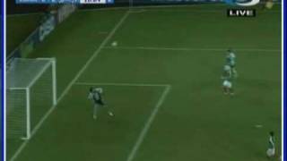 Messis Amazing Goal against Mexico in Copa America 2007 [upl. by Anawot861]