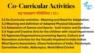 Co Curricular Activities Bed Special VI [upl. by Barram]