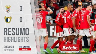 Resumo Benfica 30 Famalicão Liga 2324 15 [upl. by Hsak]