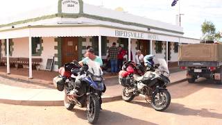 Innamincka to Birdsville BMW safariAdventure bike ride Australia missed the big bash [upl. by Annala]