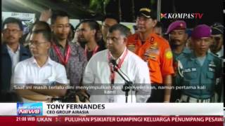 Tony Fernandes Akan Fokus Pada Evakuasi AirAsia QZ8501 [upl. by Sherwood823]