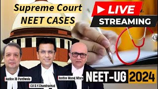 Supreme Court NEET live supremecourtneet neetpaperleak2024 [upl. by Locin]