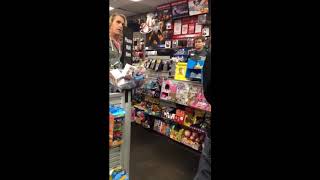 TRANSGENDER CUSTOMER AT GAMESTOP THREATENS EMPLOYEE FURIOUS TRANSGENDER RAGES OVER “SIR” WATCH LGBT [upl. by Wyck577]