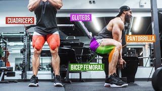 La Rutina ideal para sacar PIERNA Y GLUTEOS  gymtopz [upl. by Jeffy]