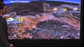 eNCA Weather Evening  19 August 2013 [upl. by Geffner]