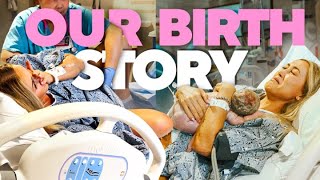 LIVE Birth Vlog  New Baby After Emotional Loss  Angel Baby [upl. by Rednaxela]