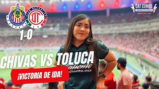 CHIVAS VS TOLUCA  SE VALE ILUSIONARSE  CAT CURIEL [upl. by Neetsirk]