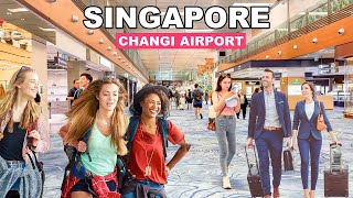 Changi Airport Terminal 123 Transit Area  Inside Best Airport In The World  Singapore Airport 🇸🇬 [upl. by Aimal]