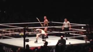 Brock Lesnar vs Randy Orton  WWE Live  Chicago IL  The Rematch 092416 [upl. by Sayce]