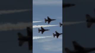 Air Force Thunderbirds Slow Motion no1trendingairforce shortsfeed military militarybranch [upl. by Rafa]