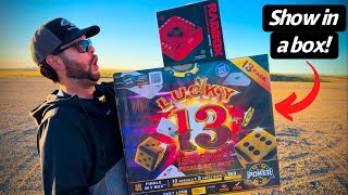 AMAZING Firework Show on 500 Budget RADBOX  Lucky 13 from WORLDS LARGEST ONLINE FIREWORK STORE [upl. by Anilos]