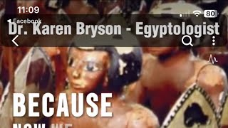 Egyptologist Dr Karen Bryson Calls Ancient Egyptians BlackAfricans [upl. by Kentigera]