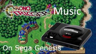 Chrono Trigger  Peaceful Day on Sega Genesis sound chip [upl. by Nilahs]