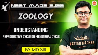 NEET Zoology 2025  Reproductive Cycle or Menstrual Cycle  MD Sir [upl. by Eirot]