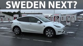 Tesla Model Y RWD with BYD Blade battery 1000 km challenge [upl. by Annay67]