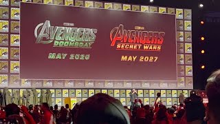 ¡PANEL MARVEL CómicCon 2024 en VIVO  Avengers Secret Wars Xmen y más anuncios [upl. by Eadrahs921]