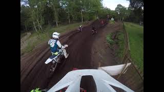 Hawkstone Park Mx TrackBSMA Nationals Race 4 2024Full Race GoPro Video [upl. by Atiuqrahc]