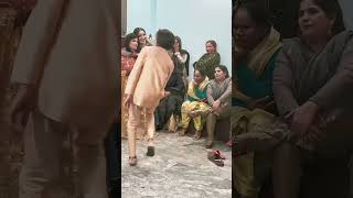 Chapri Man Dancing at his wedding in Korangi weddingdance danceparty funny viralshorts chapri [upl. by Hayalat]