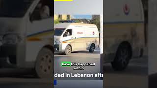 🚨 BREAKING Pager Bombs Rock Lebanon Hezbollah Blames Israel Vows Revenge 💥shorts israel news [upl. by Dloreg]