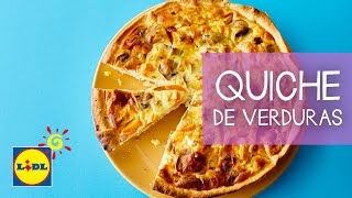 Quiche De Verduras  Recetas De Picnic [upl. by Aiak456]