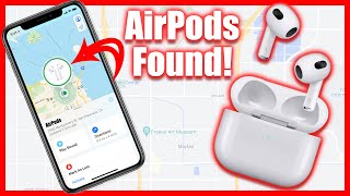 How To Find Lost AirPods 3 2 Pro Or Lost AirPods Case [upl. by Aseral881]