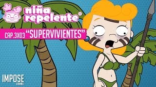 SUPERVIVIENTES 2014 El resumen del programa de Margarita 3x03 Niña Repelente [upl. by Almallah]