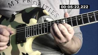 Unforgiven III Guitar Solo [upl. by Alphard]