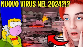 LE PREVISIONI DEI SIMPSONS PER IL 2024 [upl. by Ossy]