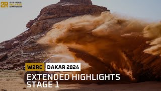 Extended highlights  Stage 1  Dakar2024  W2RC [upl. by Godwin308]