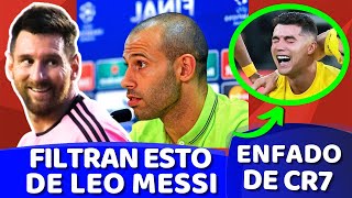 💥¡DOBLE SHOCK MUNDIAL💥 FILTRACIONES INESPERADAS de LEO MESSI y CRISTIANO RONALDO causan FUROR 🔴 [upl. by Aisnetroh]