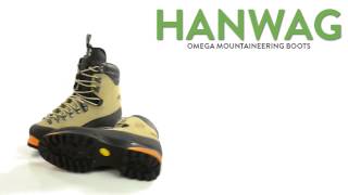 Hanwag Omega Mountaineering Boots  Waterproof Insulated For Men [upl. by Leamsi]