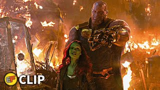 Gamora vs Thanos  Knowhere Scene  Avengers Infinity War 2018 IMAX Movie Clip HD 4K [upl. by Morton416]