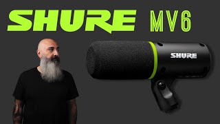 SHURE MV6  Test audio amp review [upl. by Allx616]