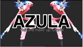 Azula ATLA Hair and Makeup Tutorial [upl. by Romelda]