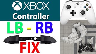 How to Repair LB RB Buttons on an Xbox One Controller  📌 Easy Fix [upl. by Etnomed]