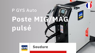 P GYS Auto  Poste MIGMAG pulsé pour la réparation carrosserie [upl. by Julianne]